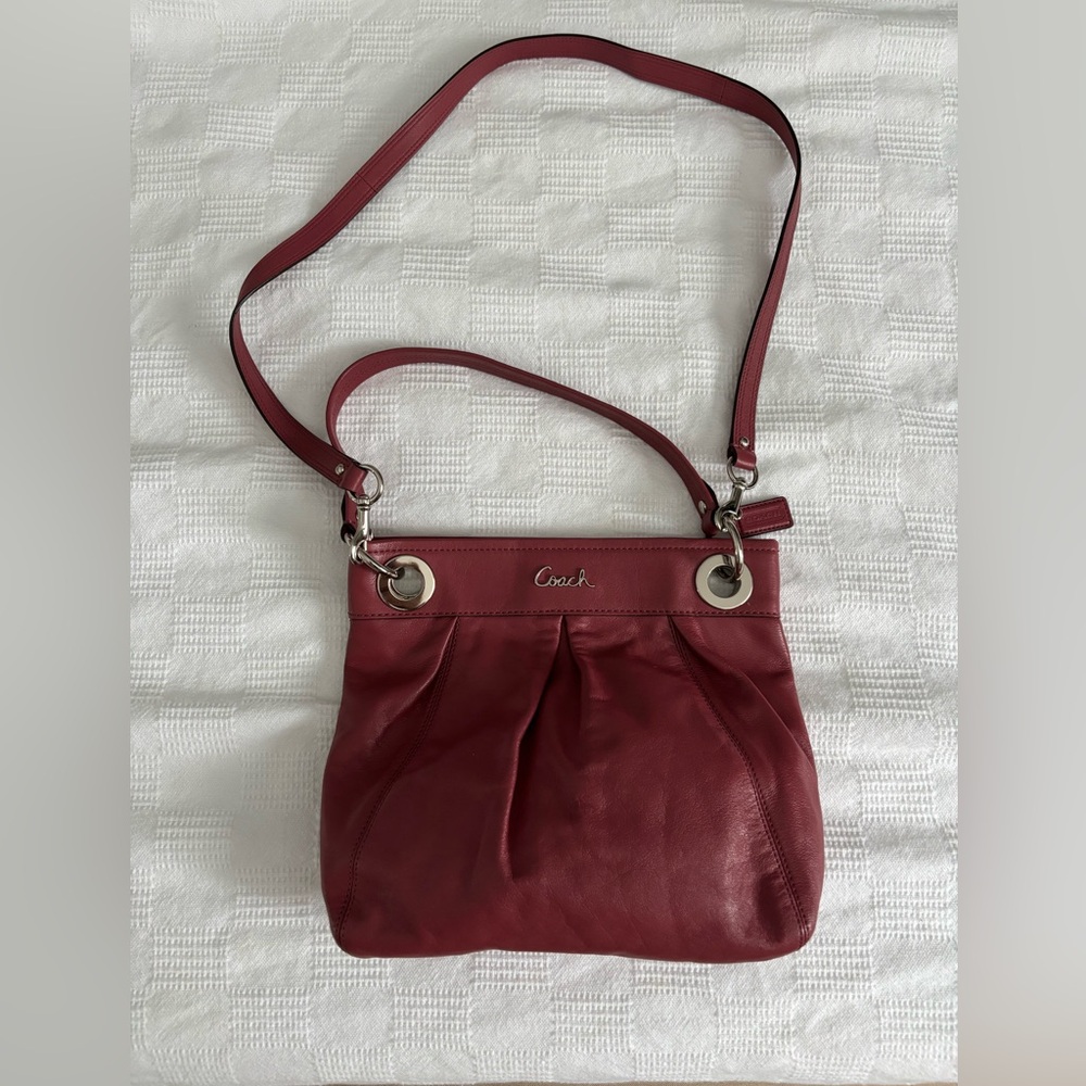 Coach Leather Shoulder Bag